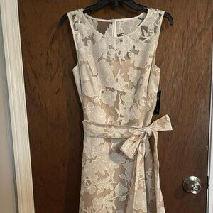 Jessica Howard Women's Floral Dress Sleeveless Midi Length Size 16
